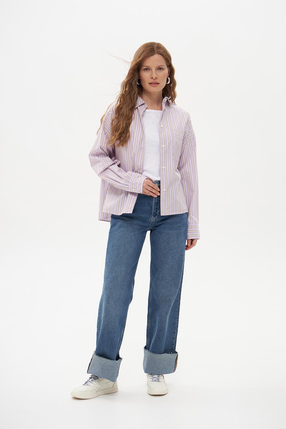 Рубашка Marc O Polo DENIM в полоску