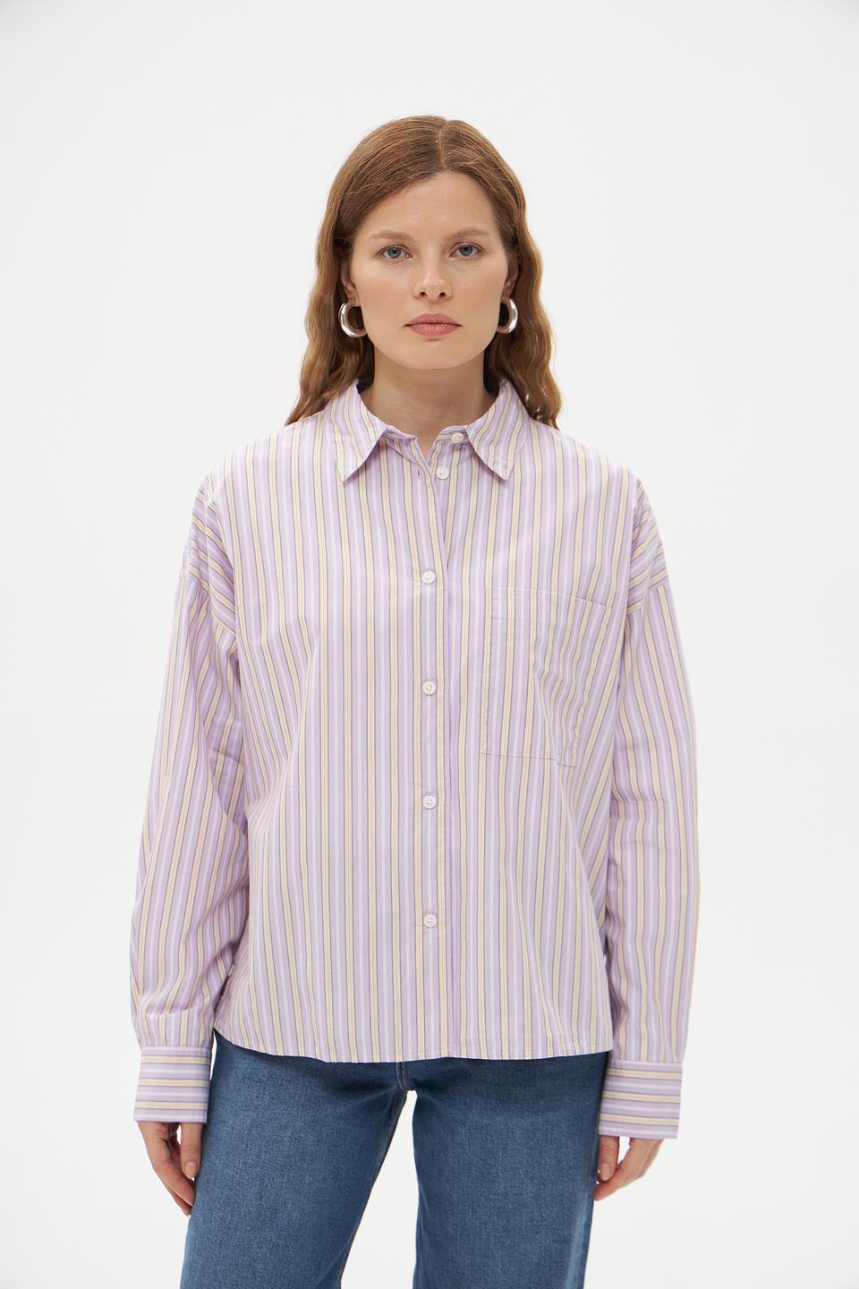 Рубашка Marc O Polo DENIM в полоску