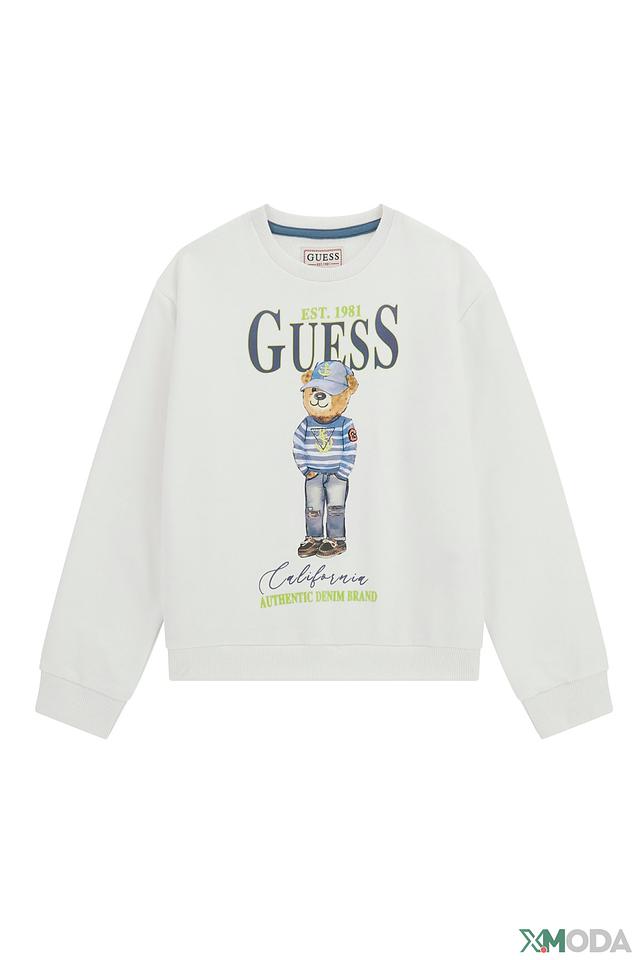 Джемпер Guess Teddy Bear белый