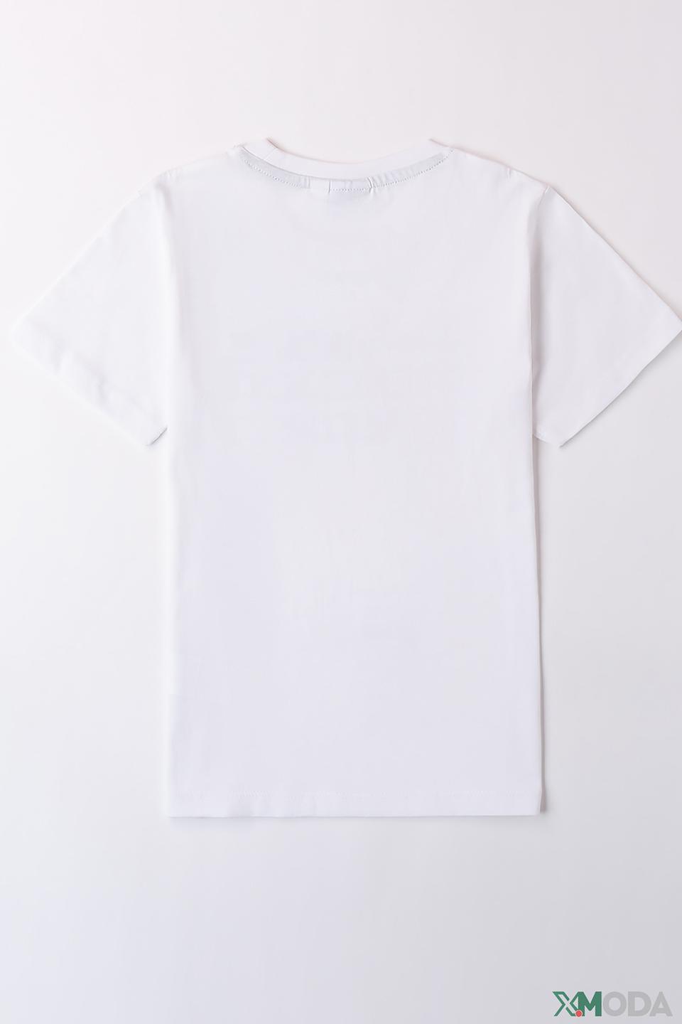 Футболка Sarabanda с принтом белый