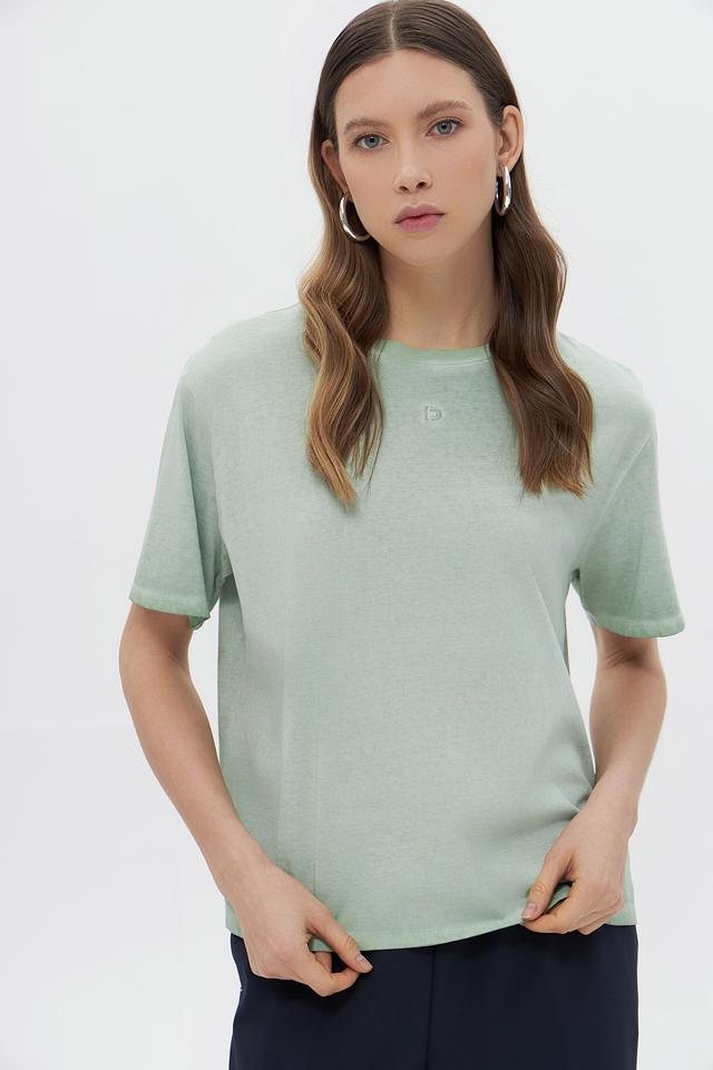 Футболка Tom Tailor denim мятная