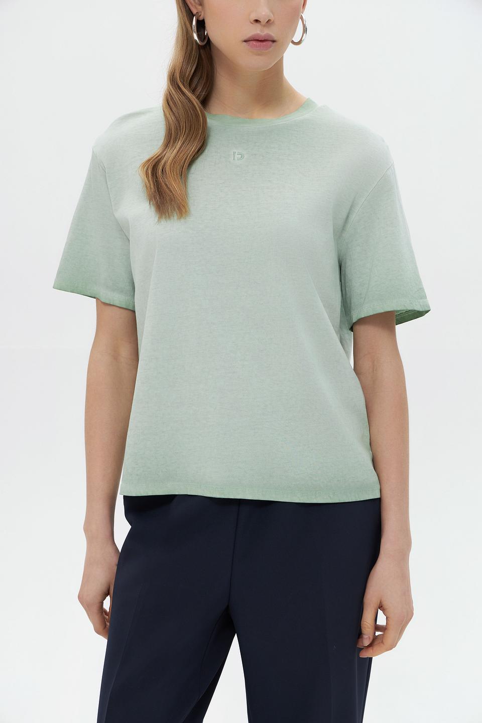 Футболка Tom Tailor denim мятная