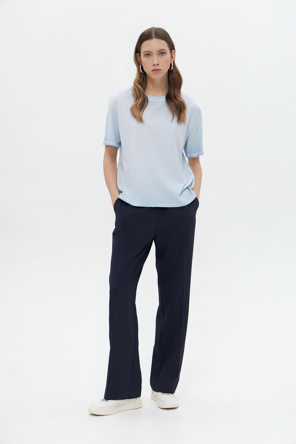 Футболка Tom Tailor denim голубая