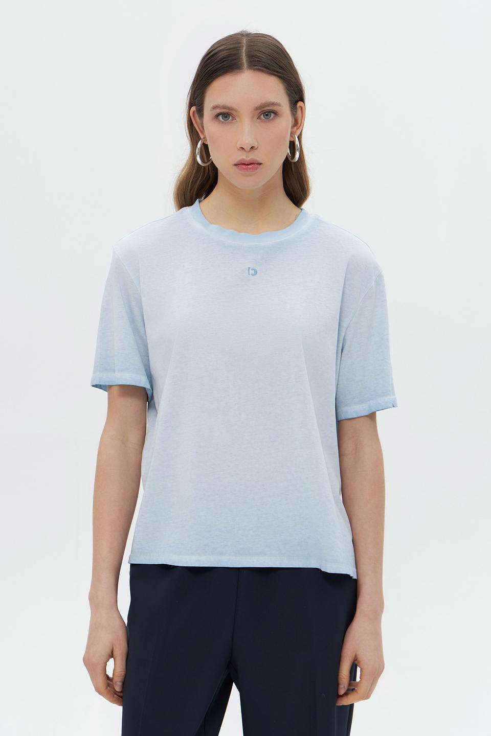 Футболка Tom Tailor denim голубая