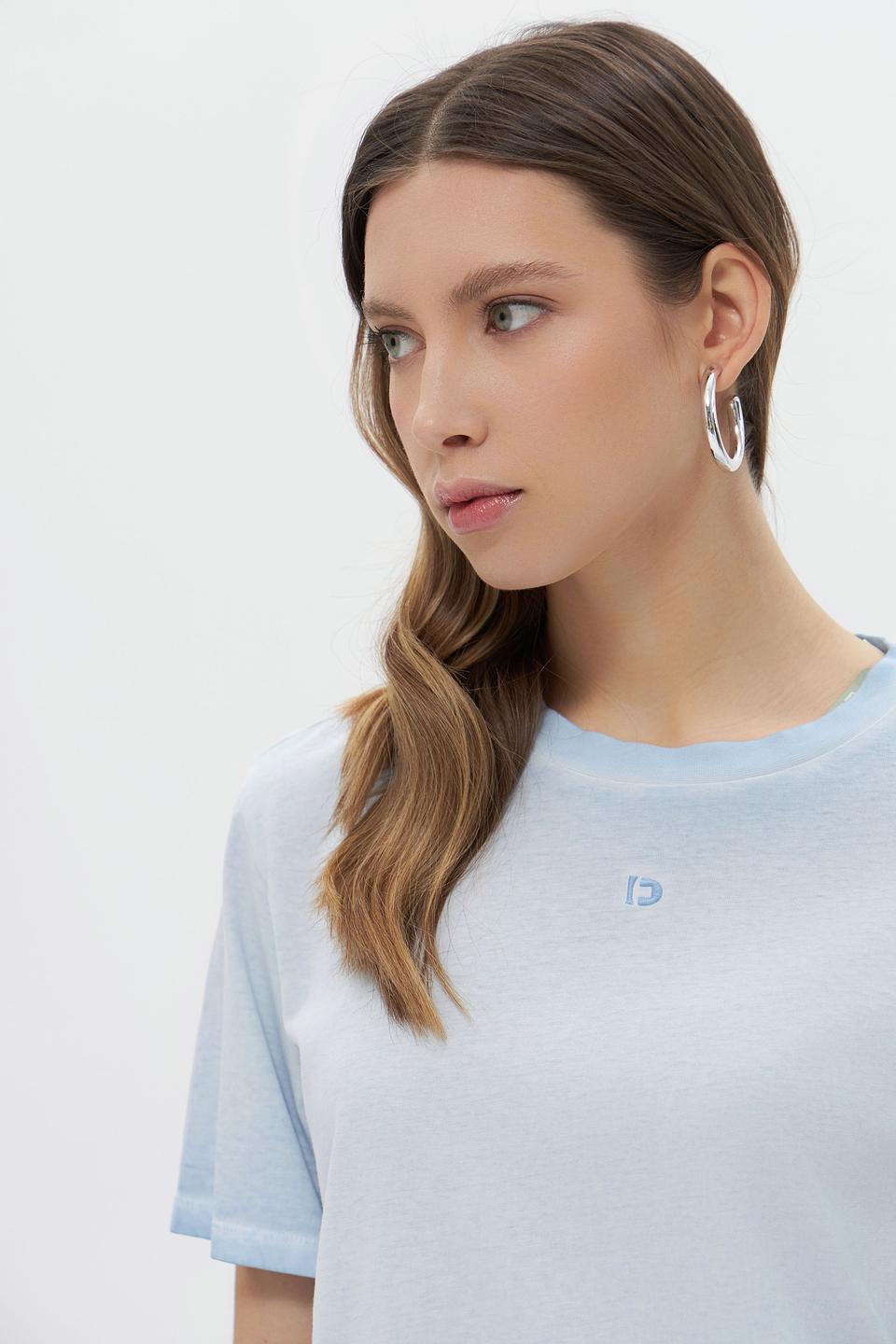 Футболка Tom Tailor denim голубая