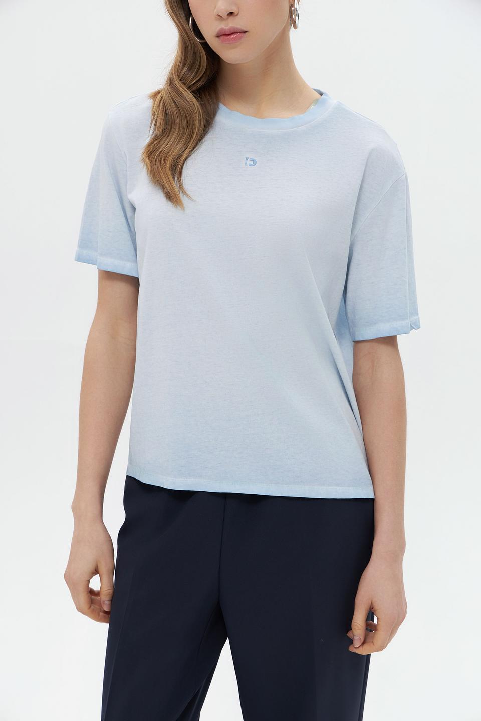 Футболка Tom Tailor denim голубая