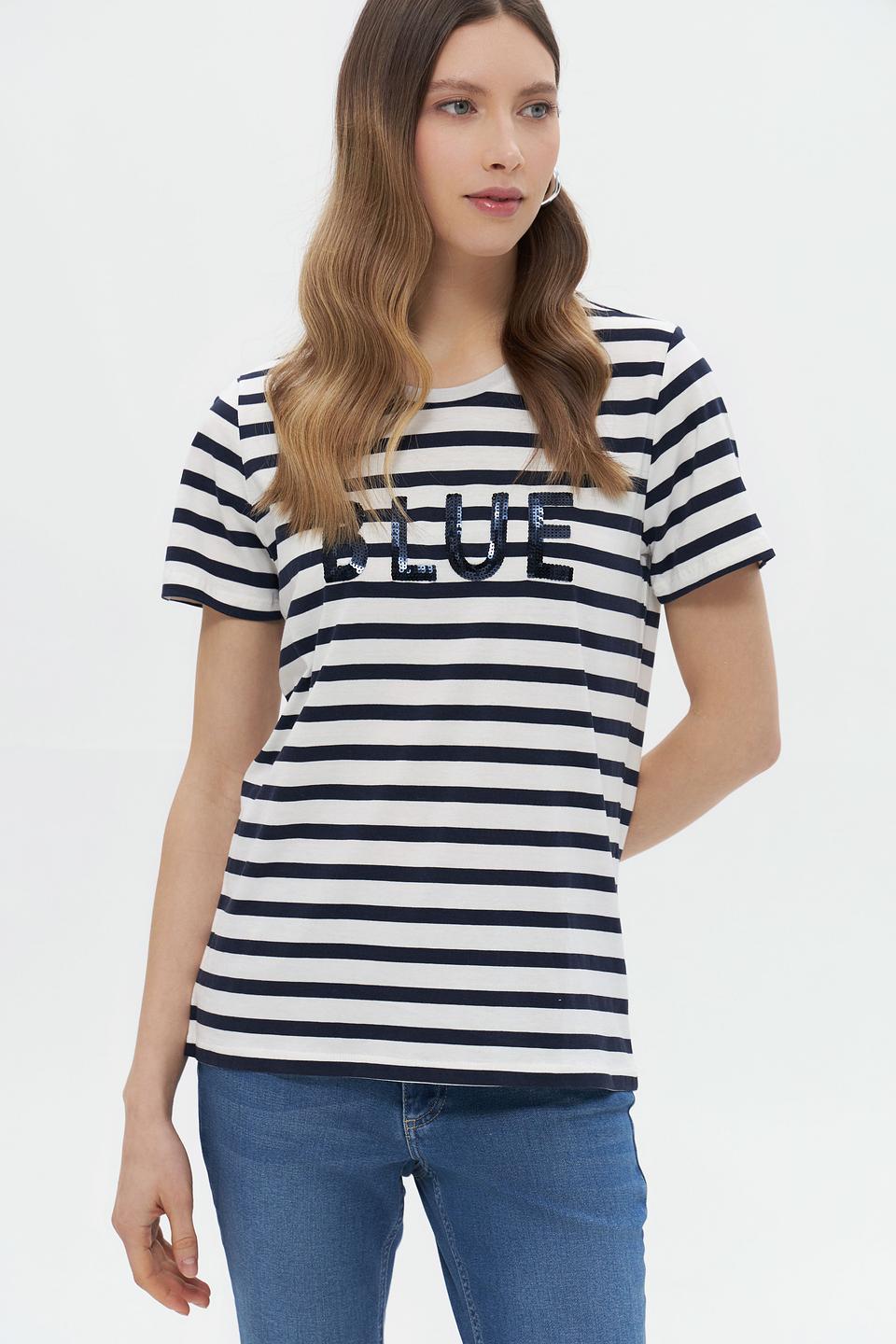 Футболка More and More в полоску