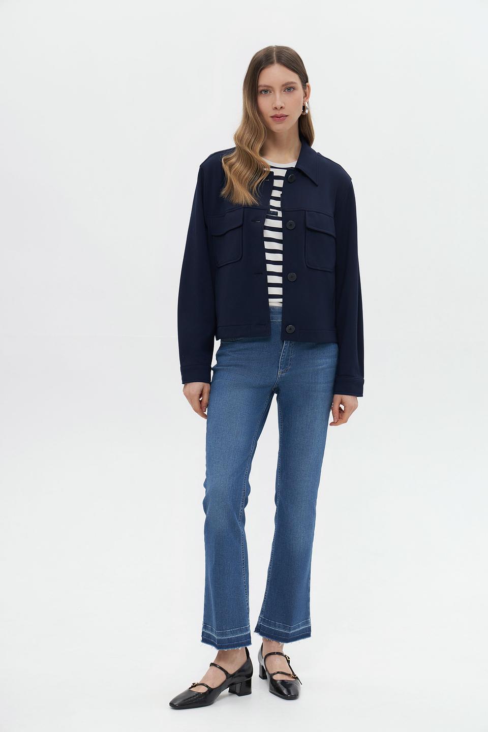 Жакет MORE and MORE тёмно-синий