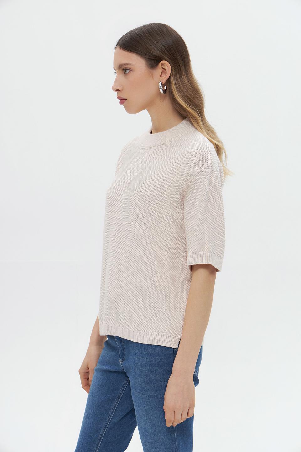 Пуловер More and More бежевый