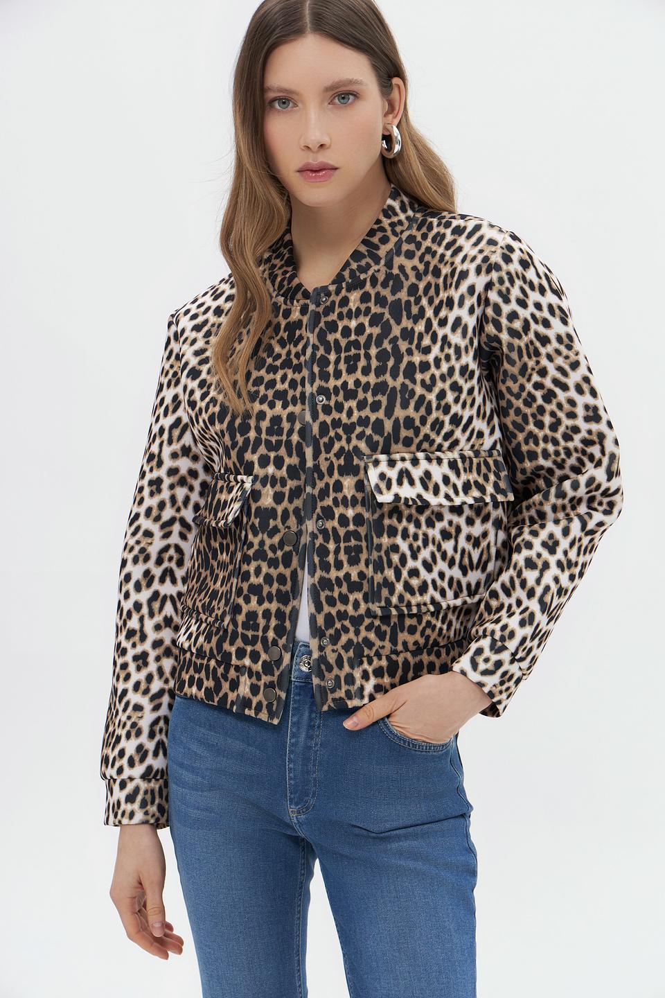 Жакет Broadway леопардовый