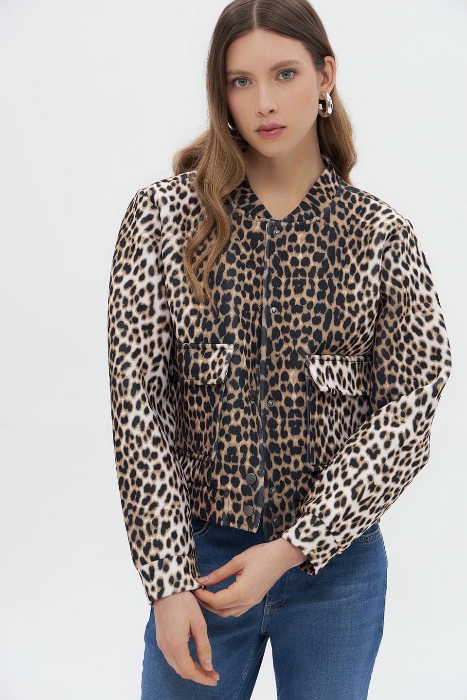 Жакет Broadway леопардовый