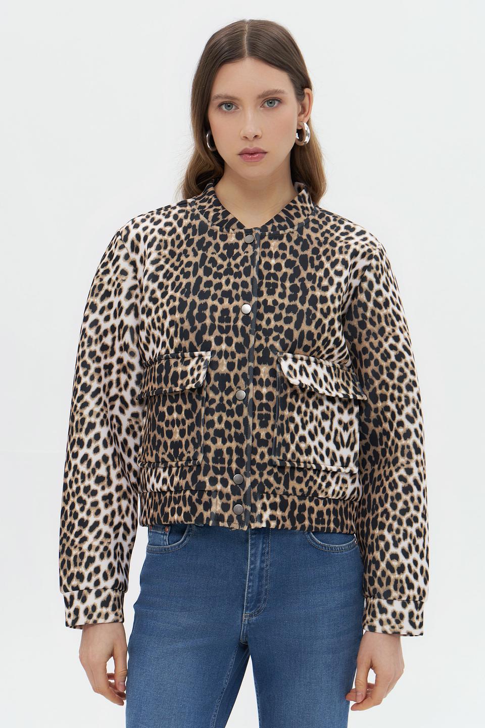 Жакет Broadway леопардовый