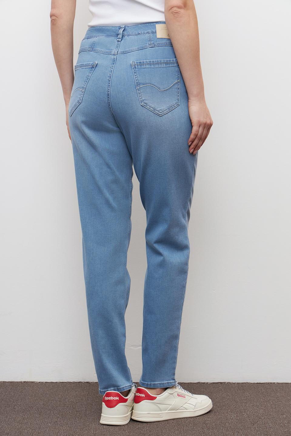 Джинсы Gardeur прямого кроя голубые