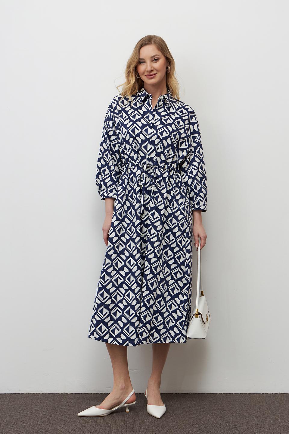 Платье Seidensticker в геометрический принт