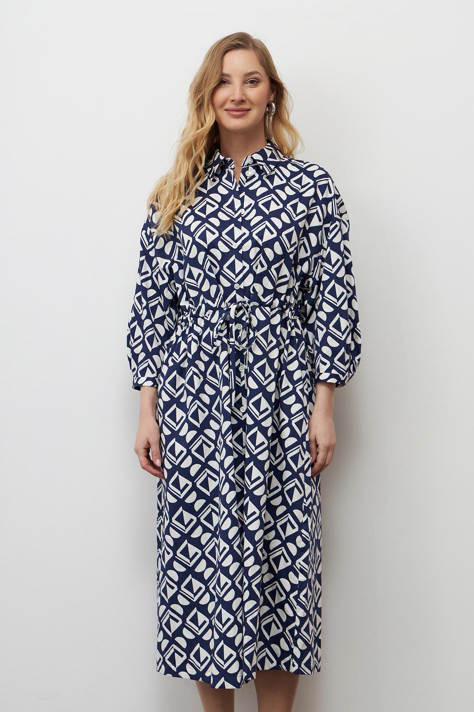 Платье Seidensticker в геометрический принт