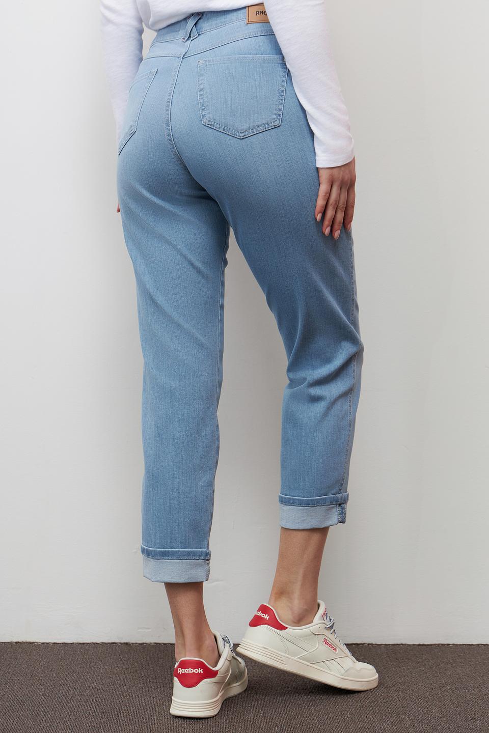 Джинсы Angels укороченные голубые