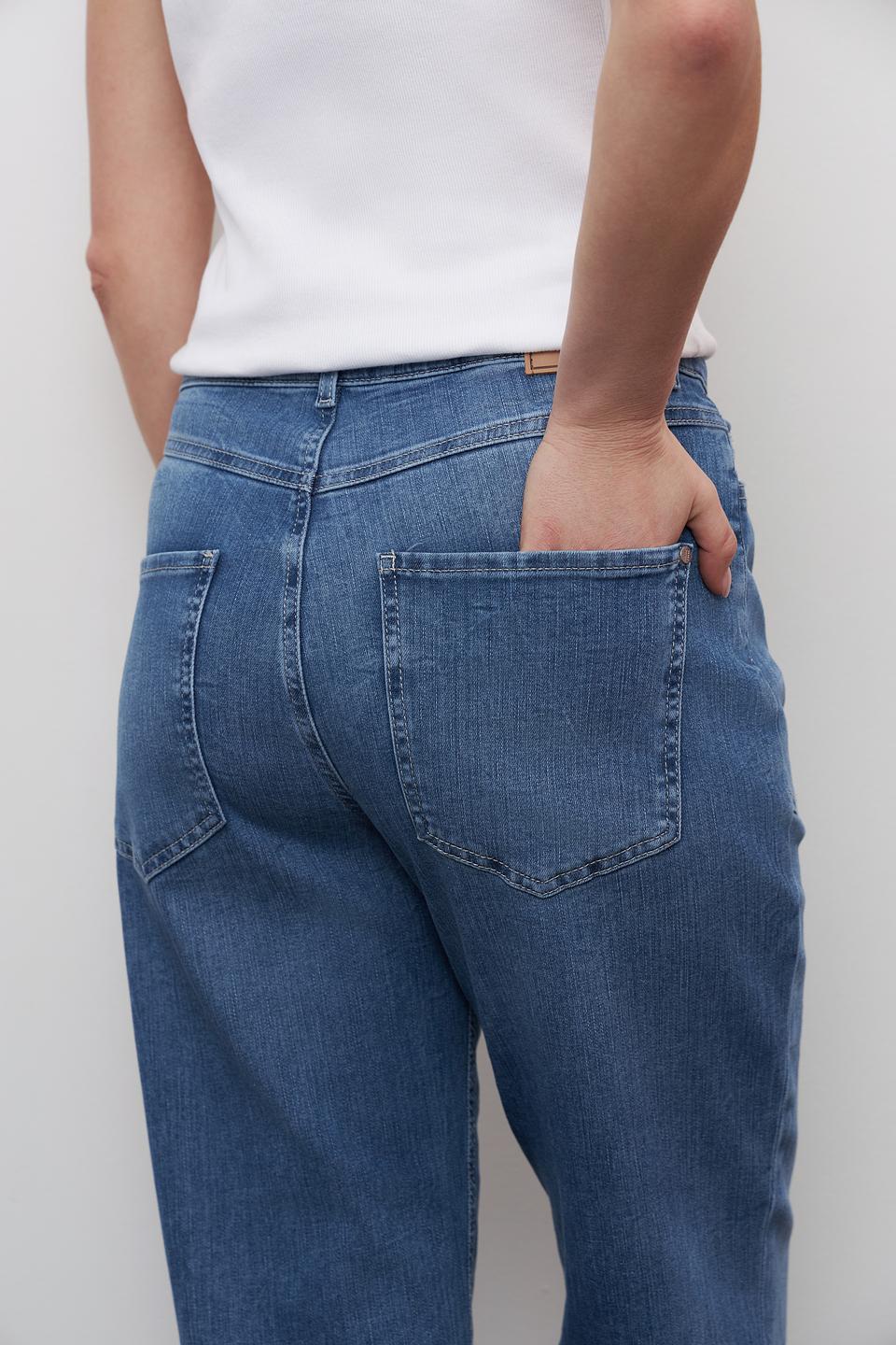 Джинсы Angels с карманами голубые