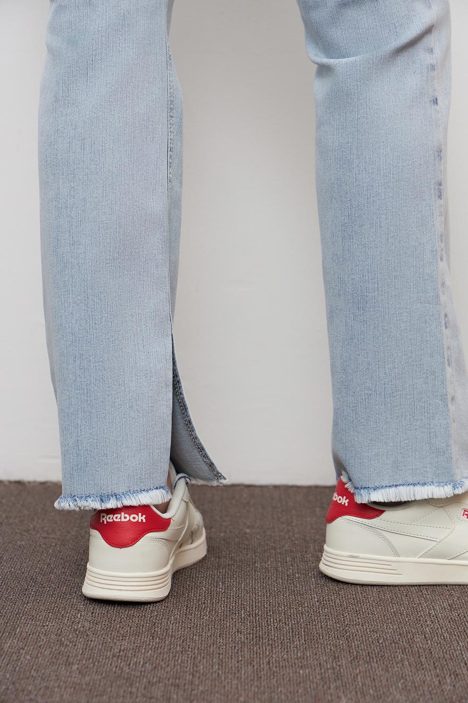 Джинсы Angels клеш голубой