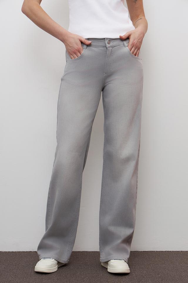 Джинсы Angels палаццо серые