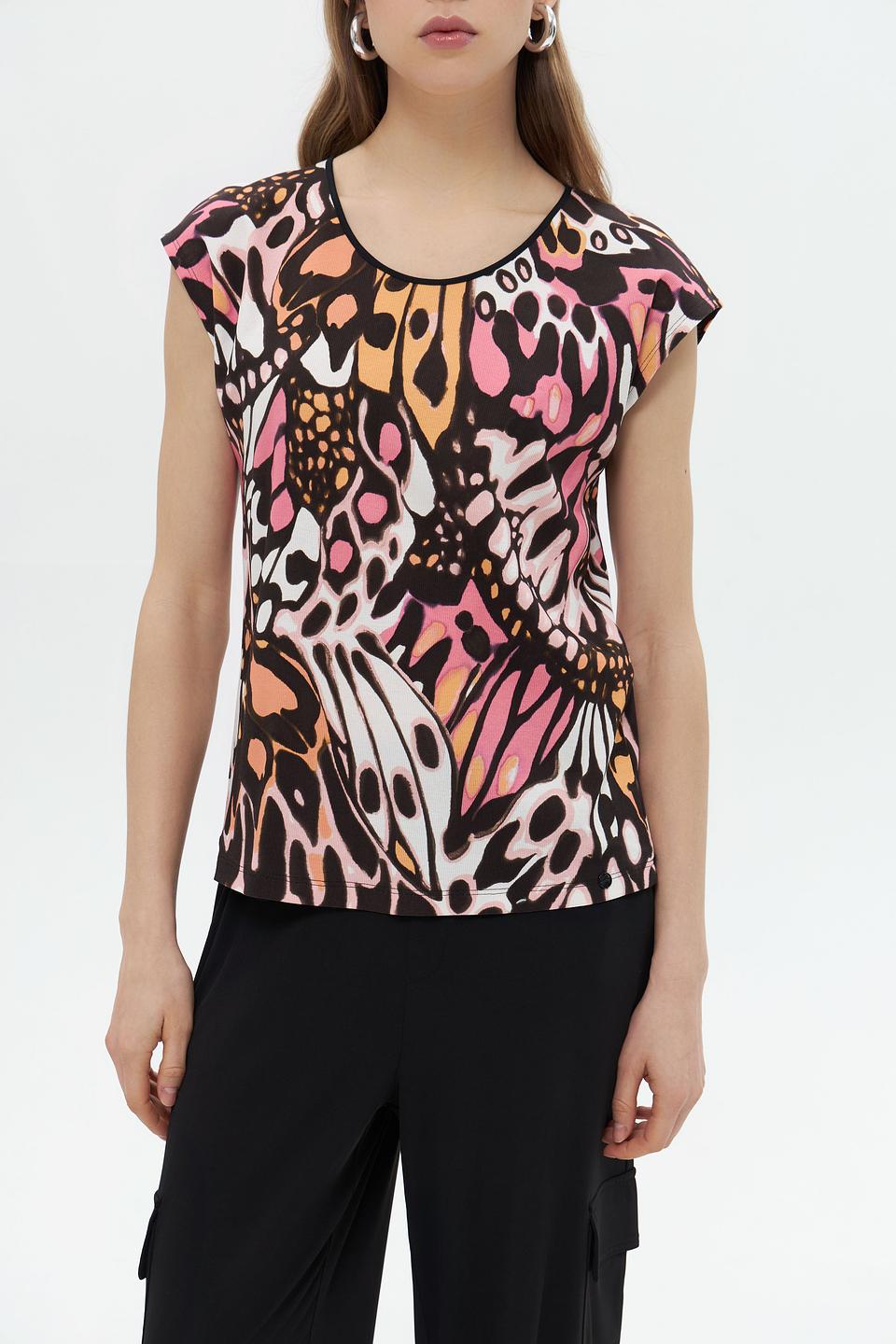 Топ Marc Cain с принтом