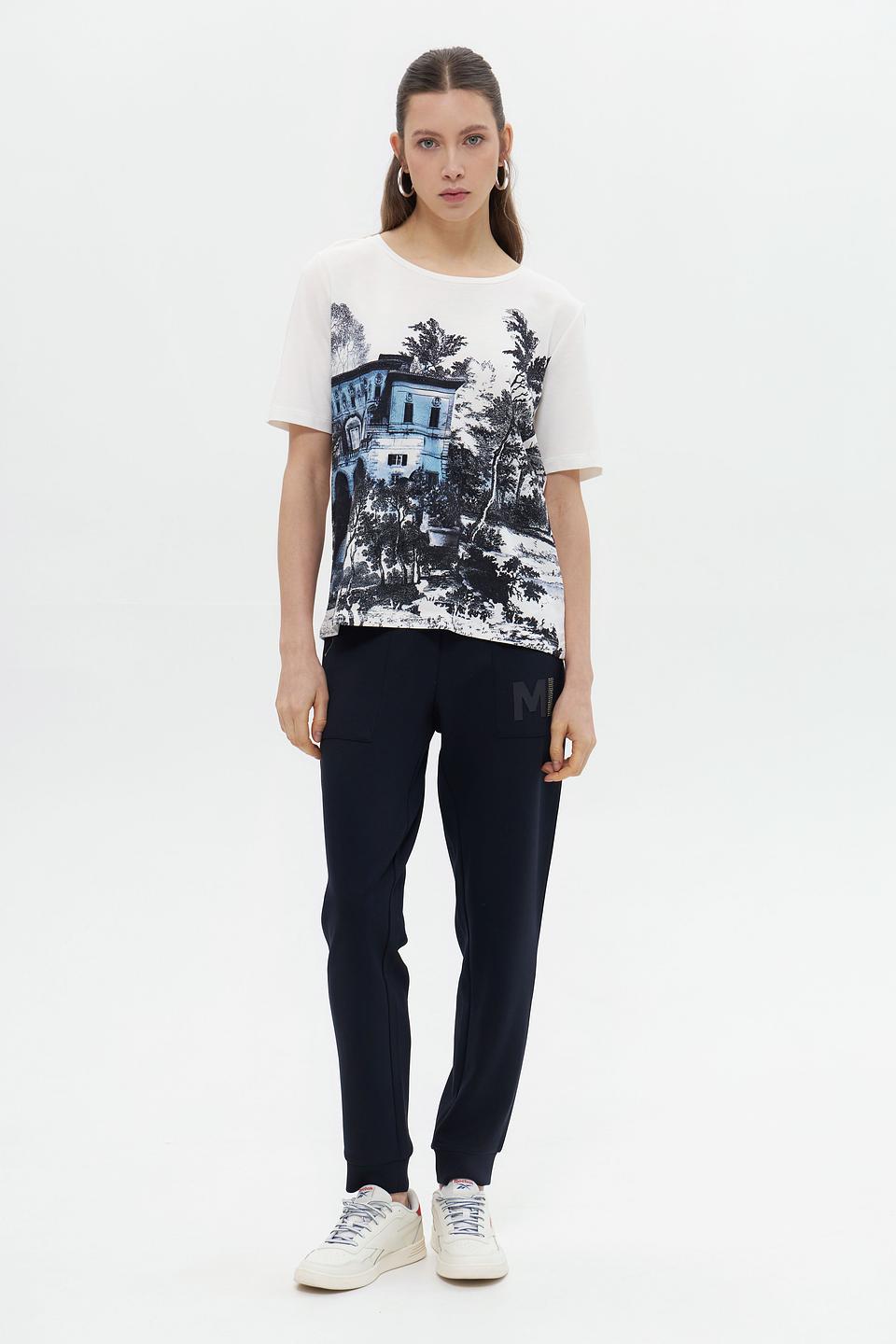 Футболка Monari с принтом "Пейзаж"