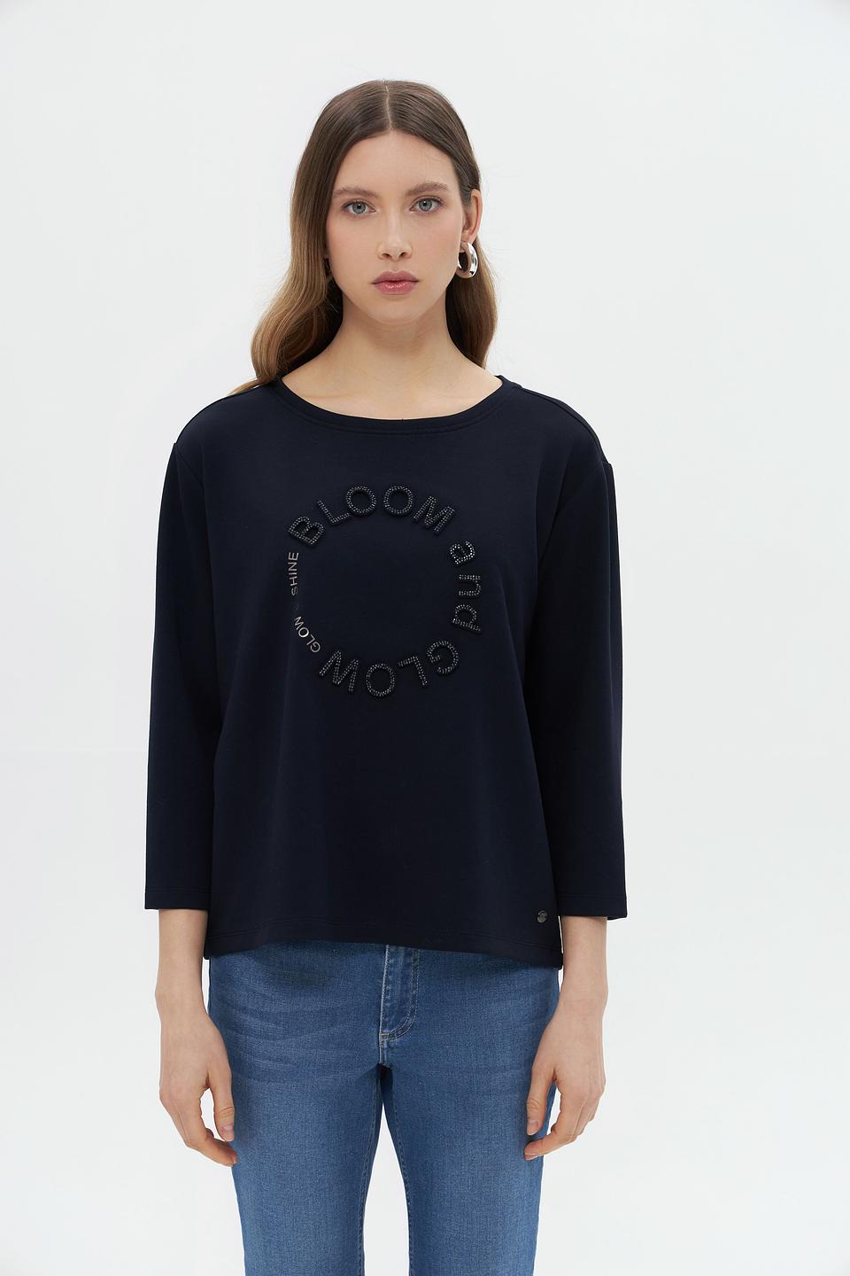 Пуловер Monari с принтом