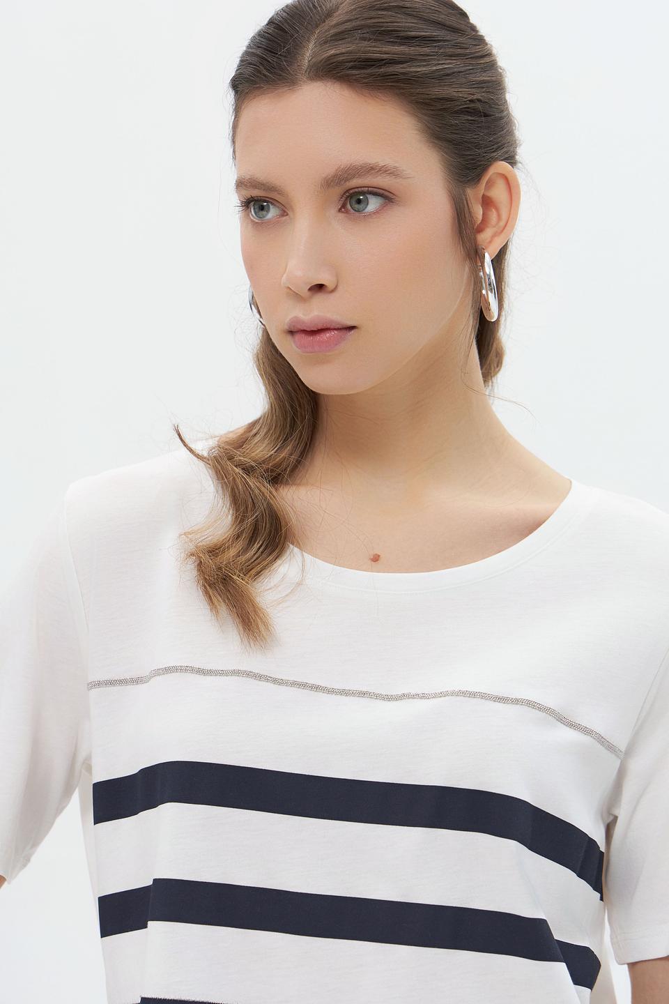 Футболка Monari в полоску