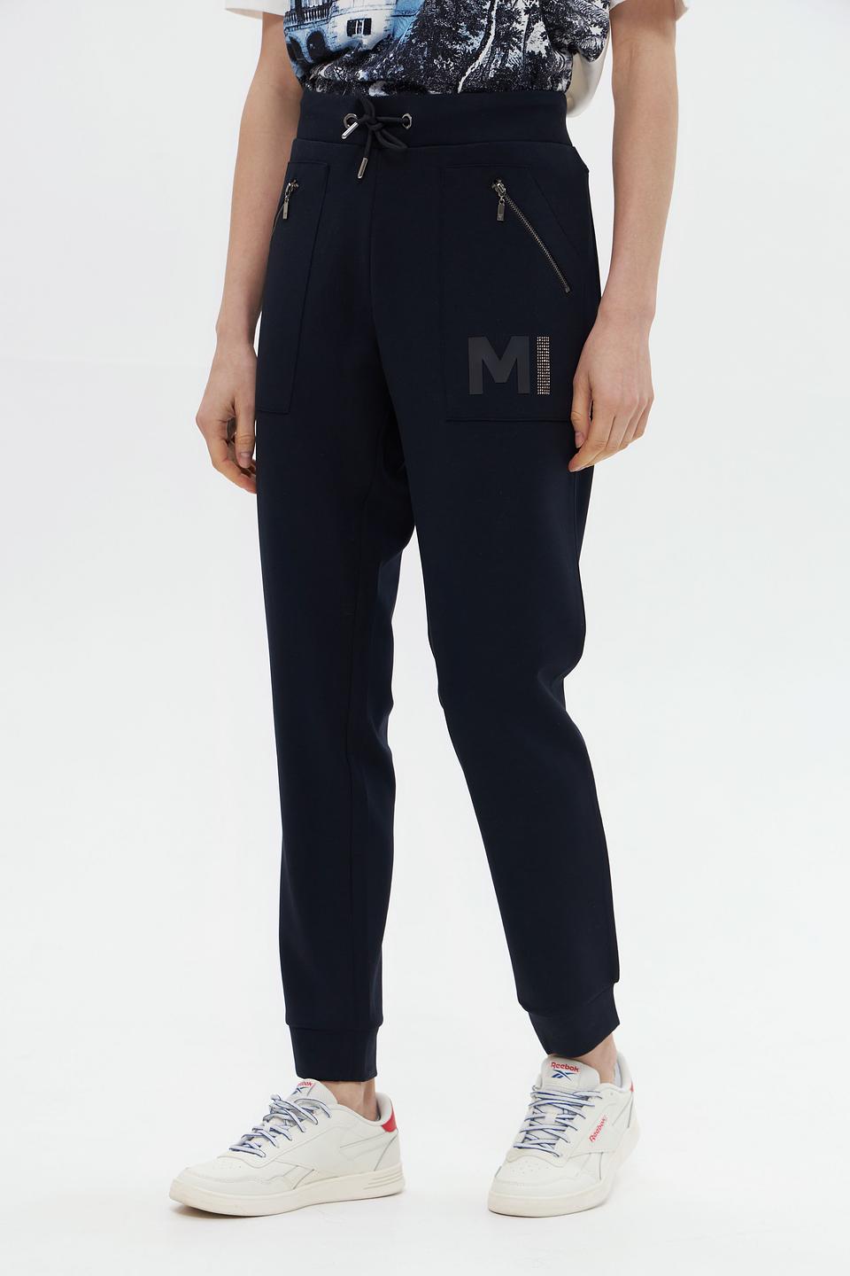 Брюки Monari темно-синие с логотипом