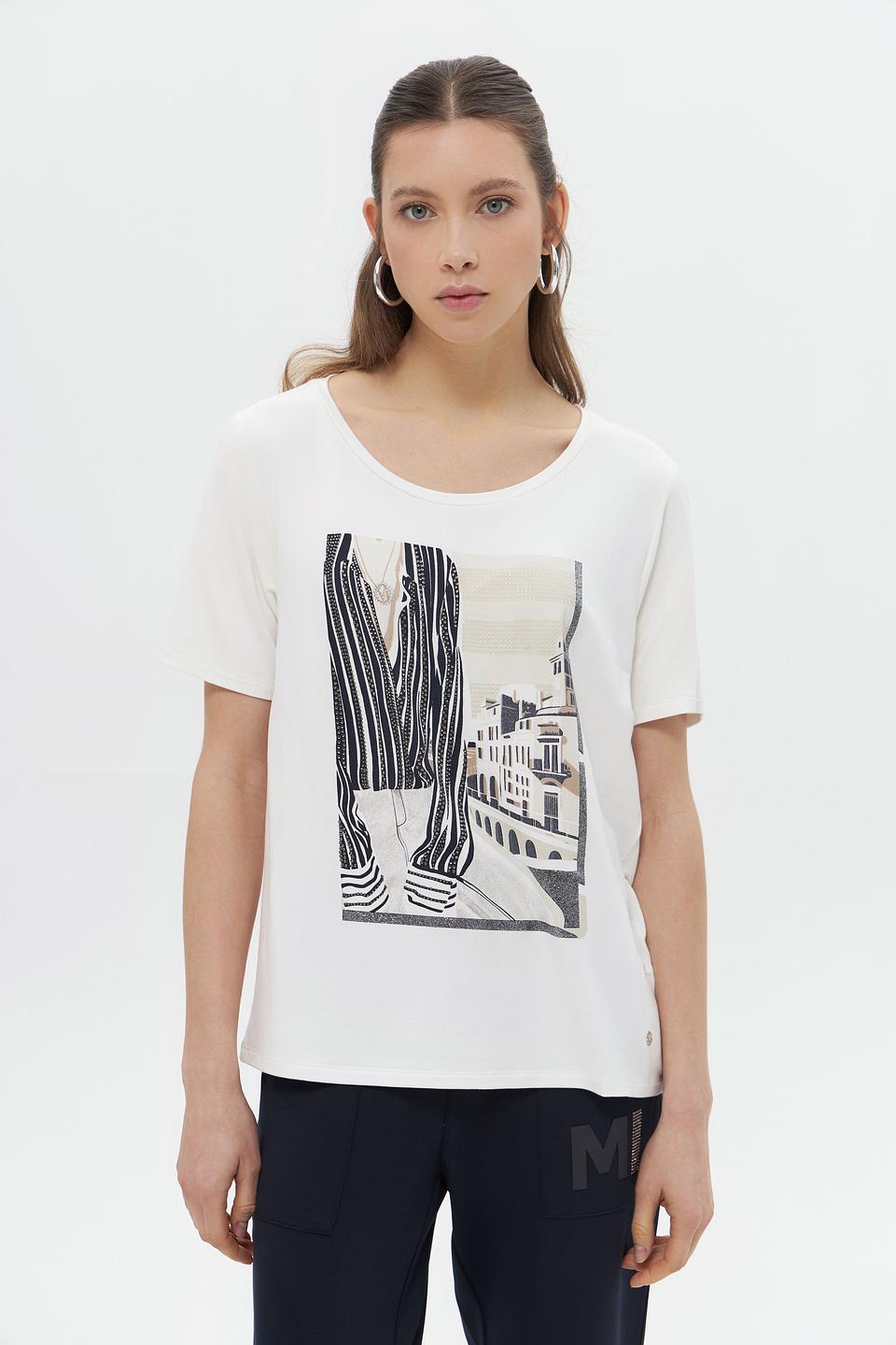 Футболка Monari с принтом