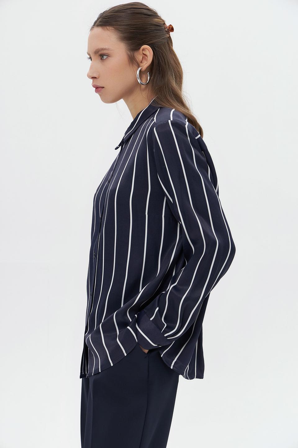 Рубашка Monari в полоску