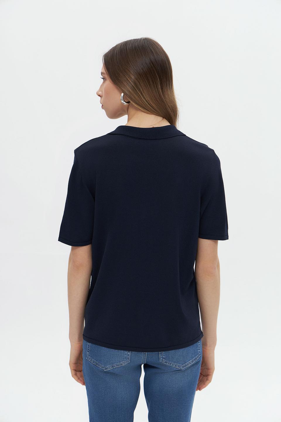 Пуловер Monari с воротником-поло