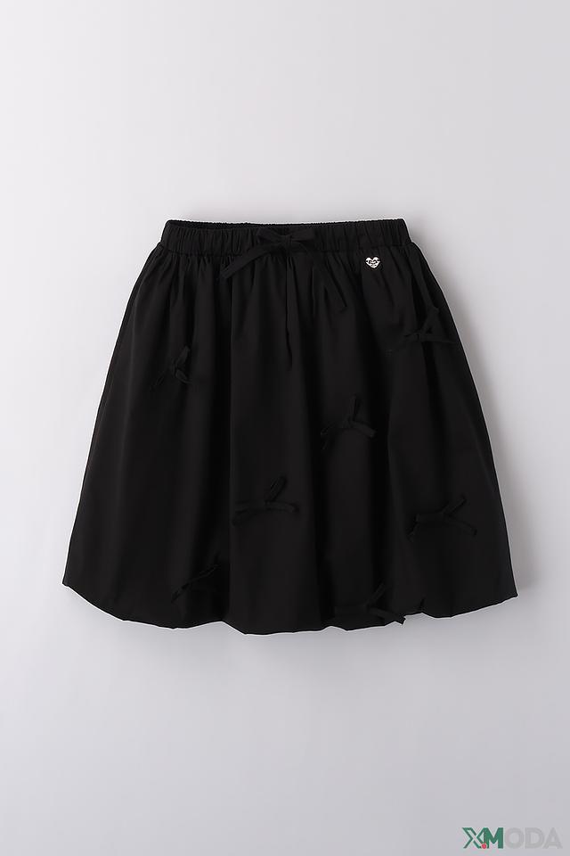 Юбка Sarabanda чёрная с бантиками