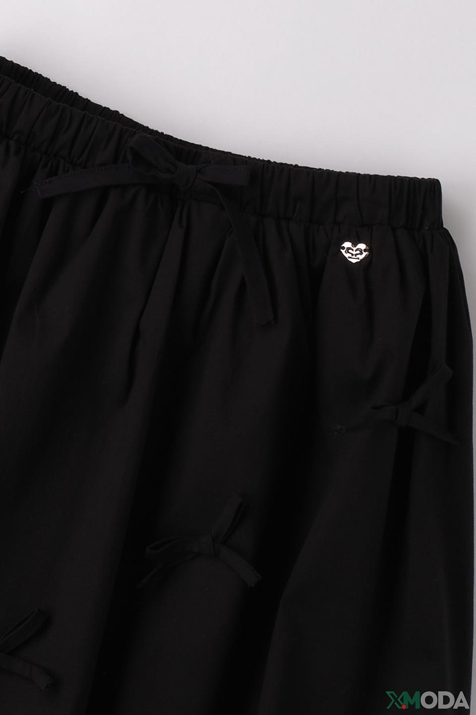 Юбка Sarabanda чёрная с бантиками