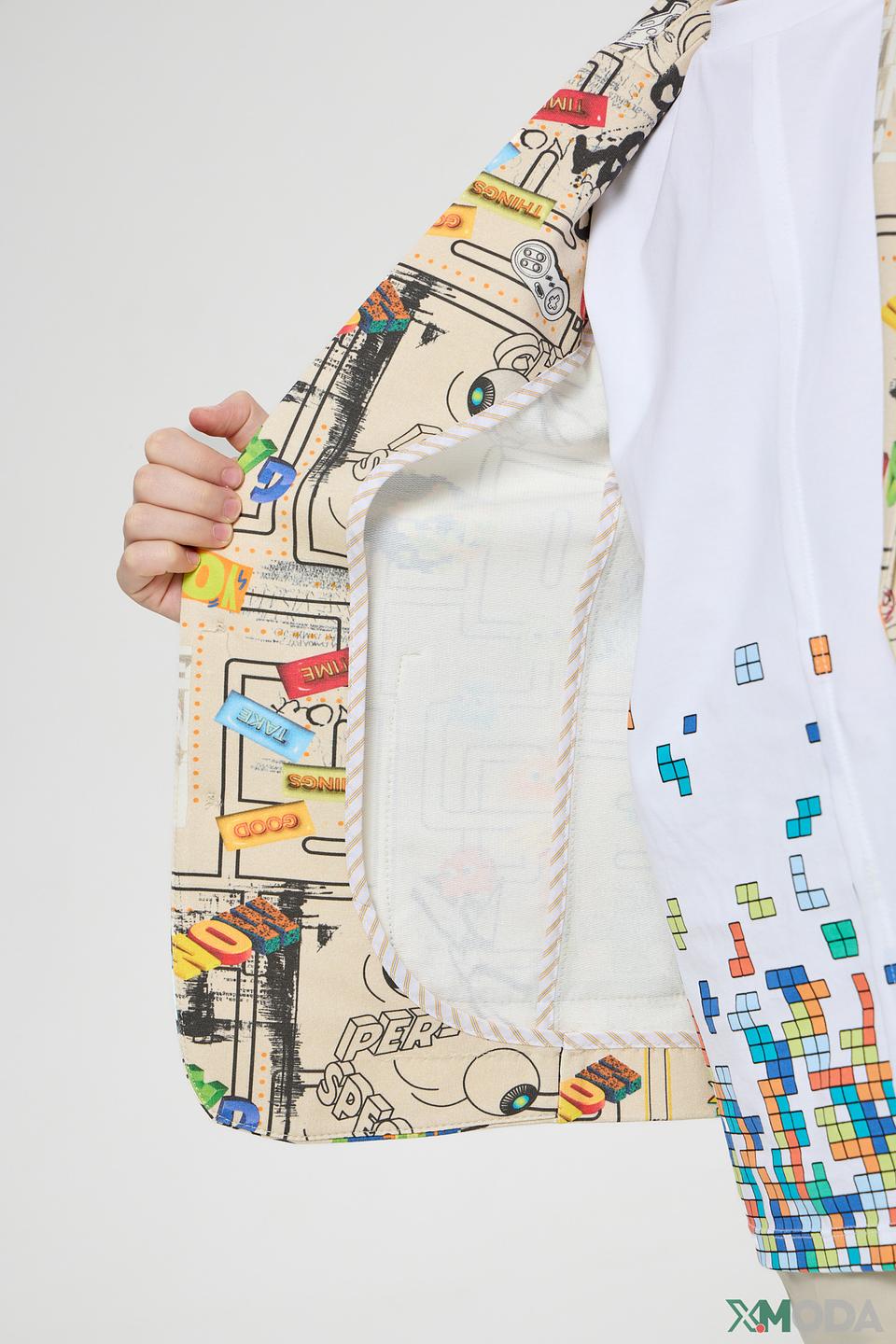 Пиджак Choupette с принтом