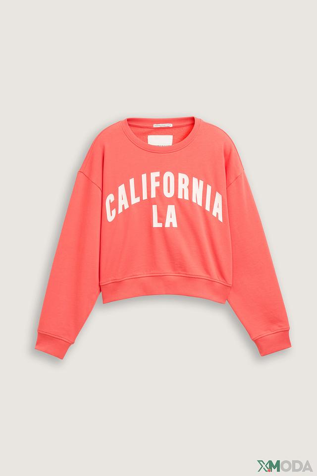 Свитшот Tom Tailor California коралловый