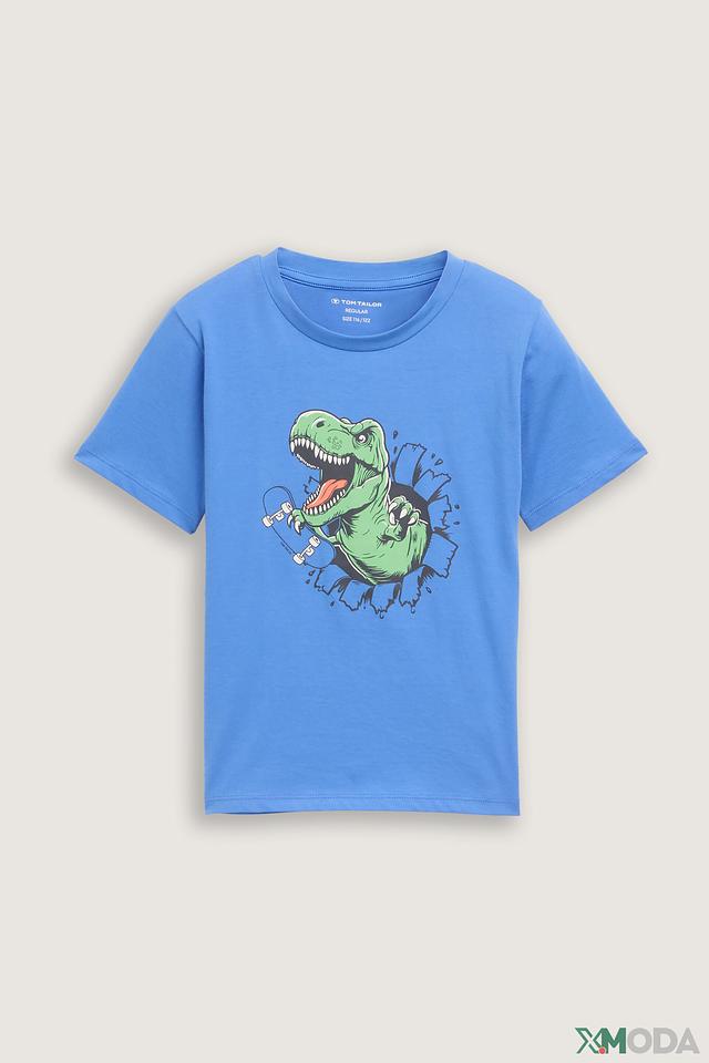 Футболка Tom Tailor динозавр синяя
