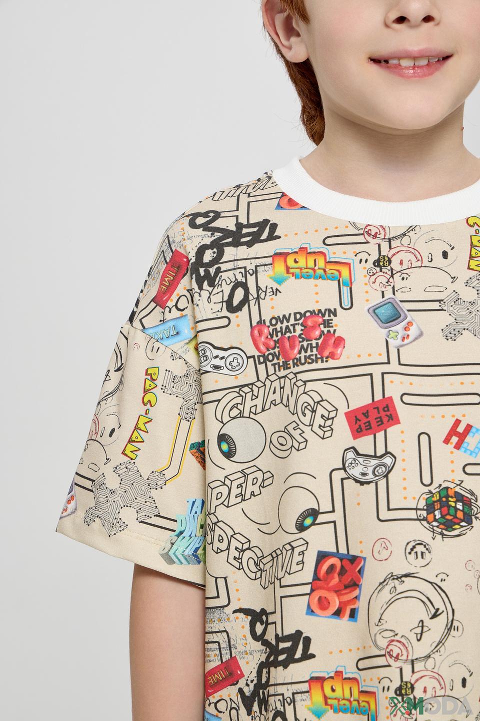 Футболка Choupette с принтом песочный