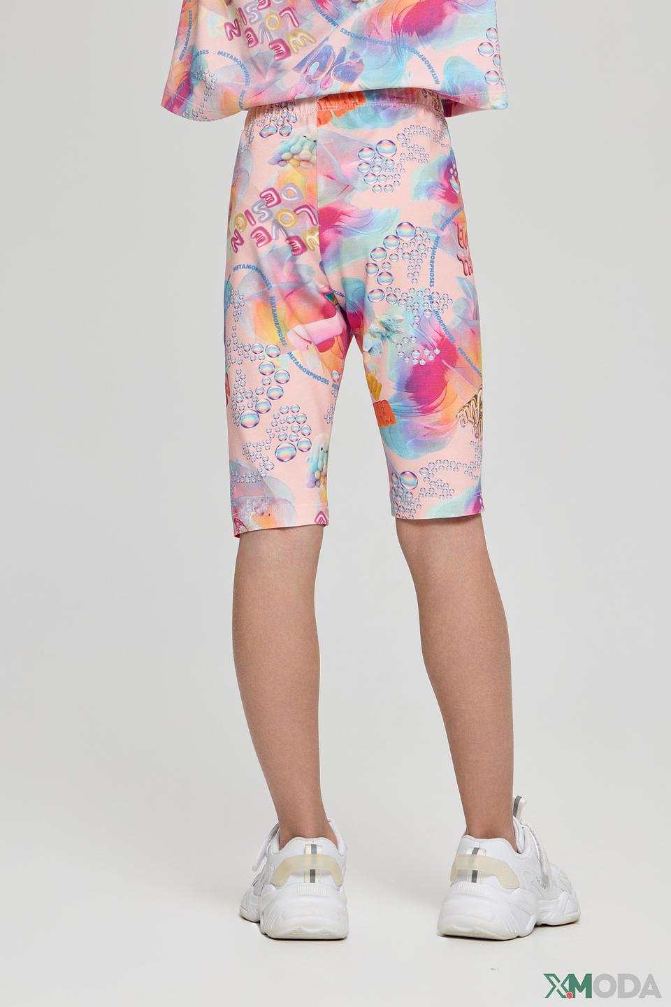 Брюки-шорты Choupette дев. с принтом