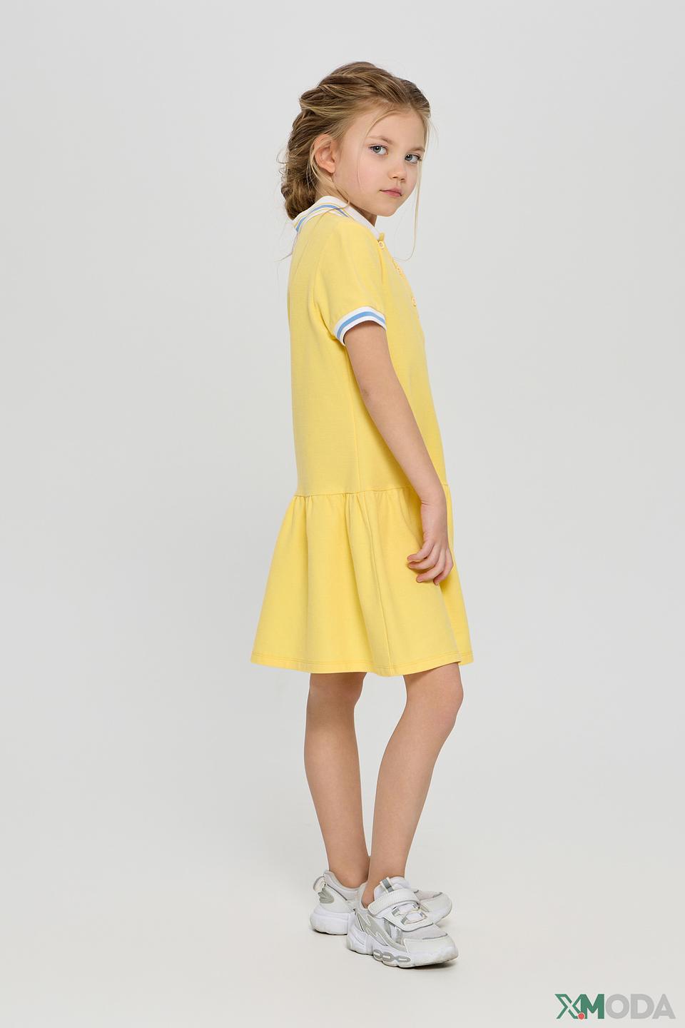 Желтое платье Choupette для девочек