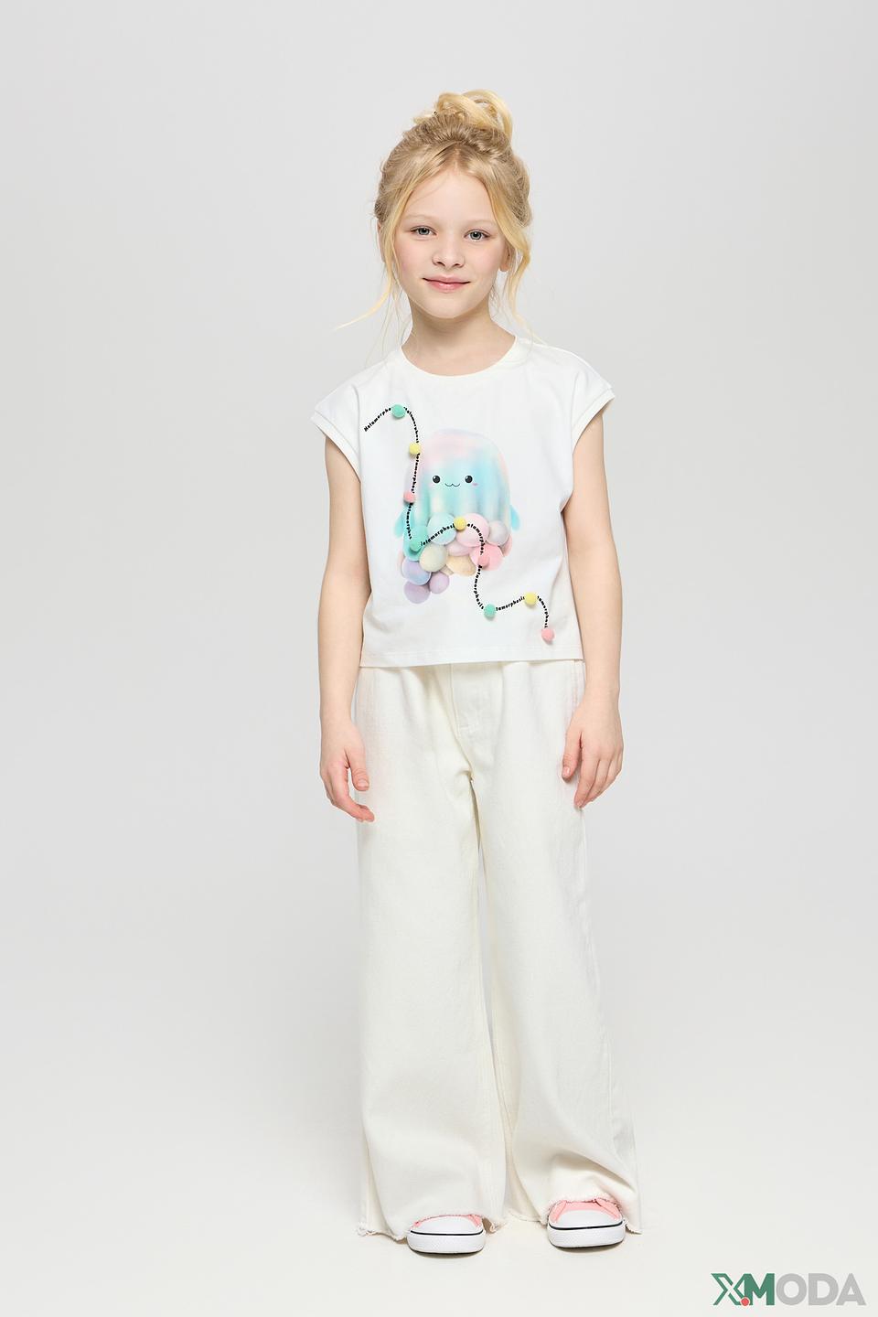 Футболка Choupette дев. с осьминогом