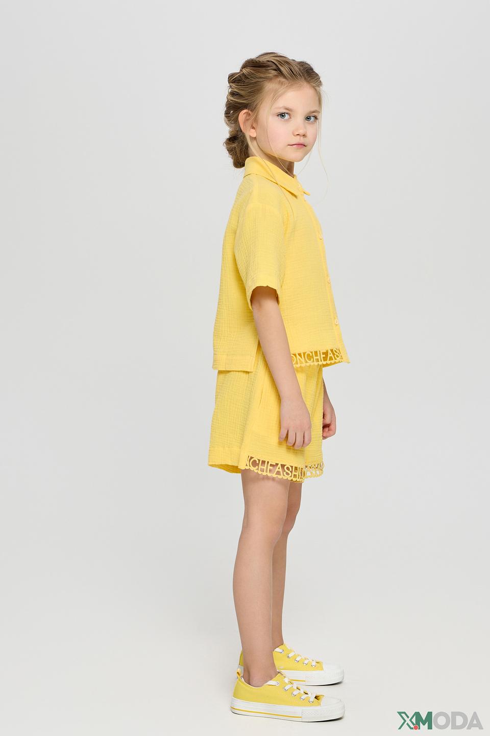 Блуза Choupette дев. жёлтая
