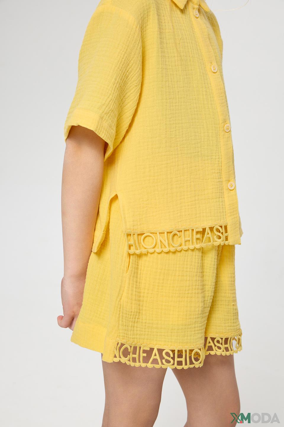 Блуза Choupette дев. жёлтая