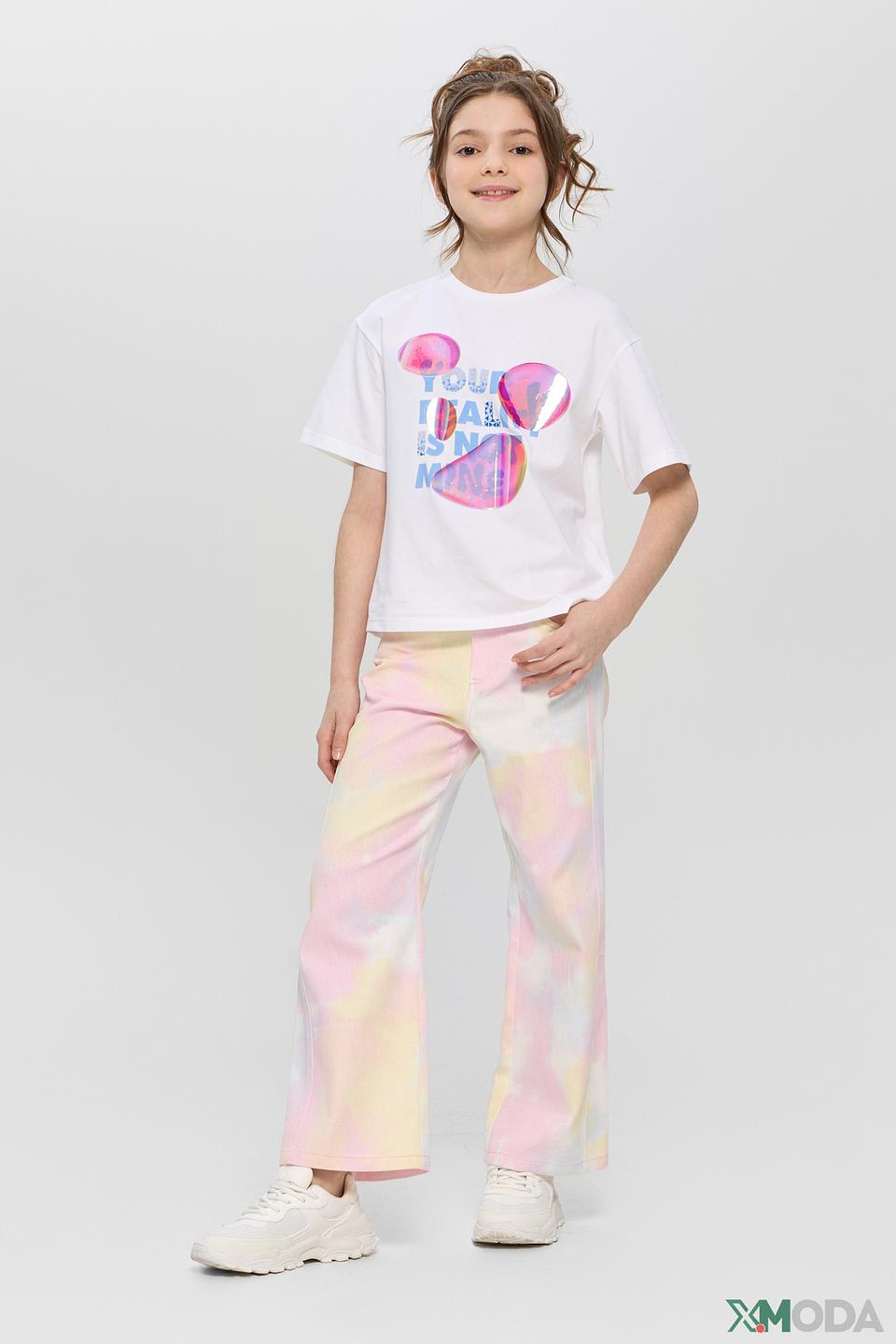 Джинсы Choupette дев. мультиколор