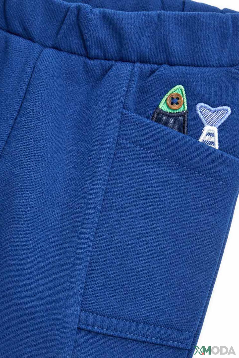 Брюки Original Marines синие с аппликацией