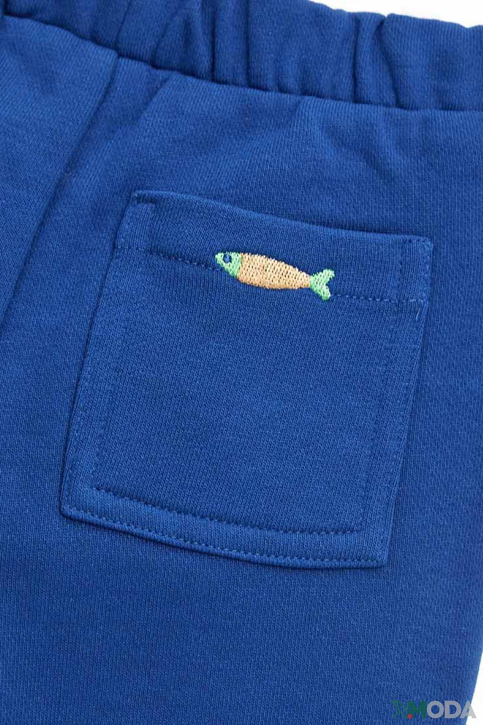 Брюки Original Marines синие с аппликацией