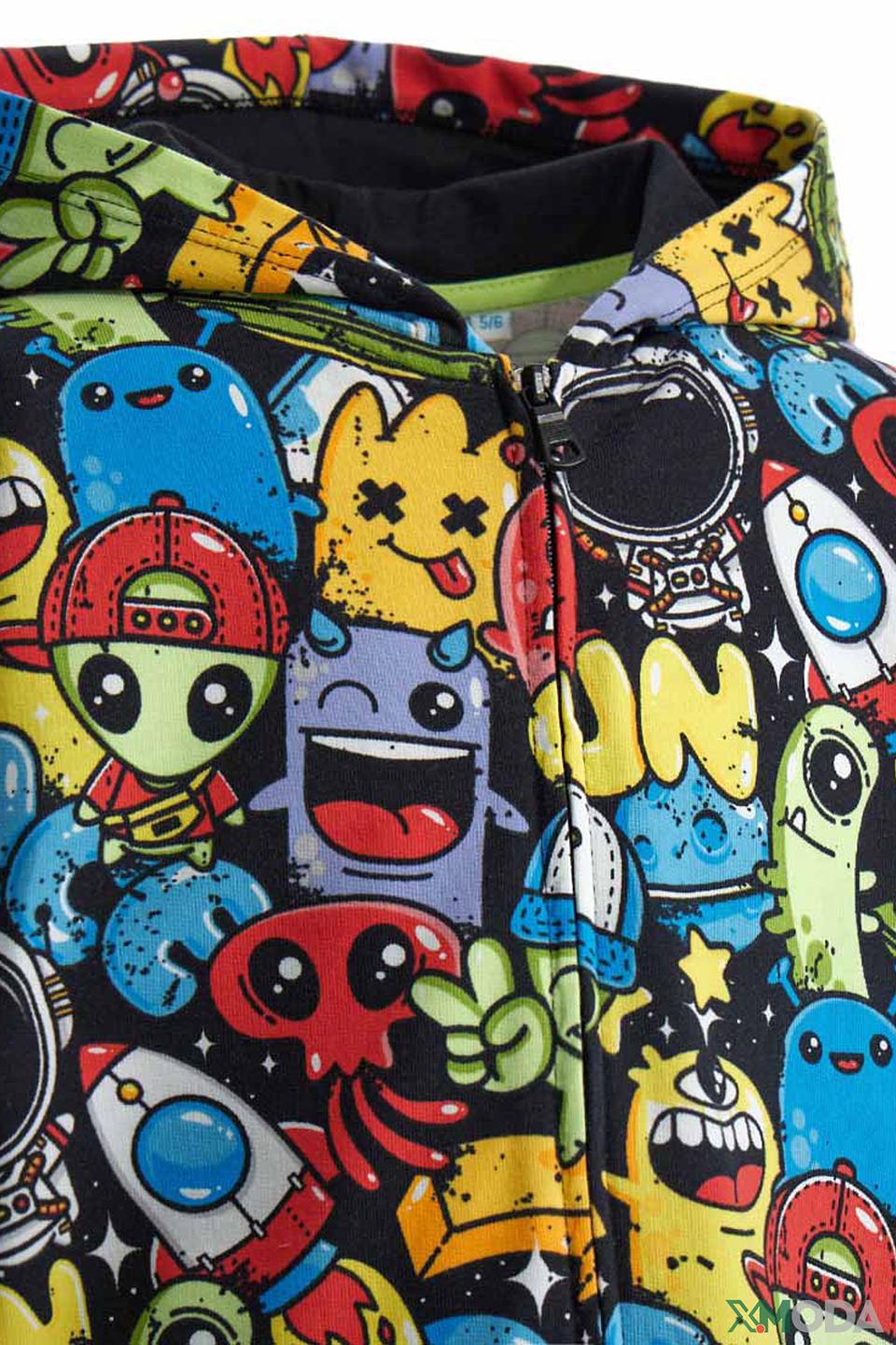 Толстовка Original Marines с принтом космос