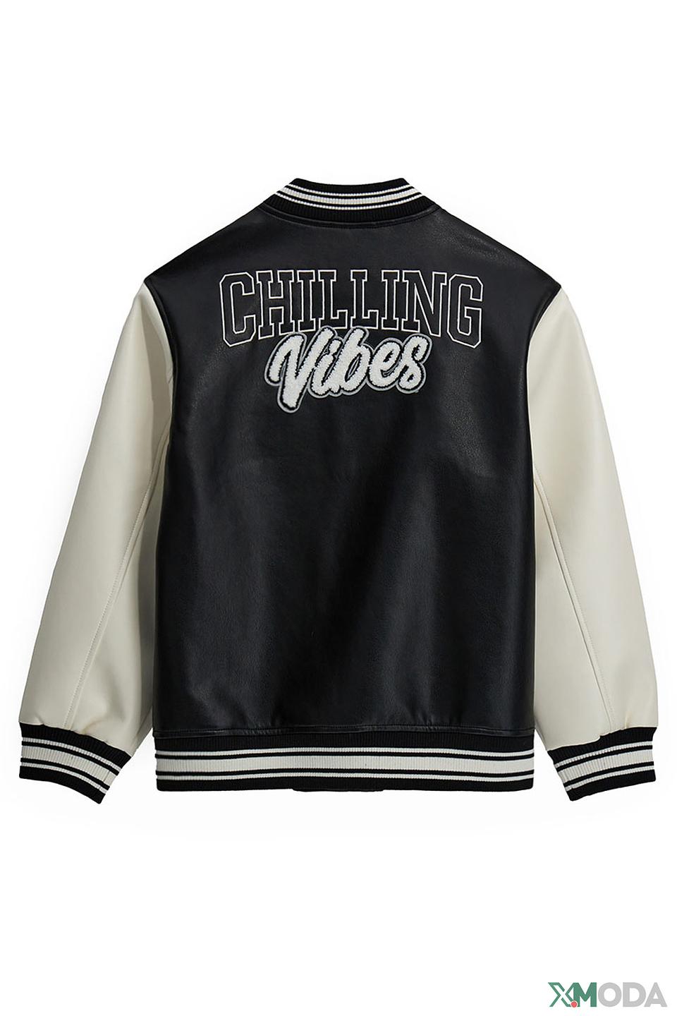 Куртка Original Marines чёрная с принтом