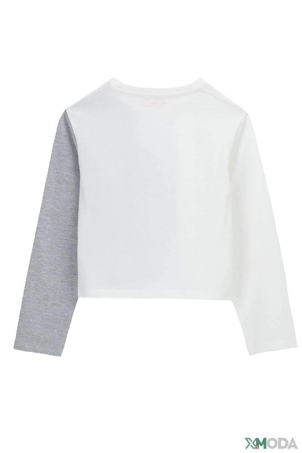 Футболка Original Marines с кружевом белая