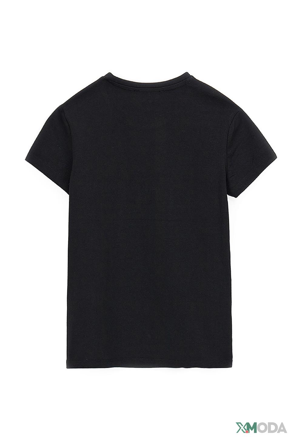 Футболка Original Marines чёрная с принтом