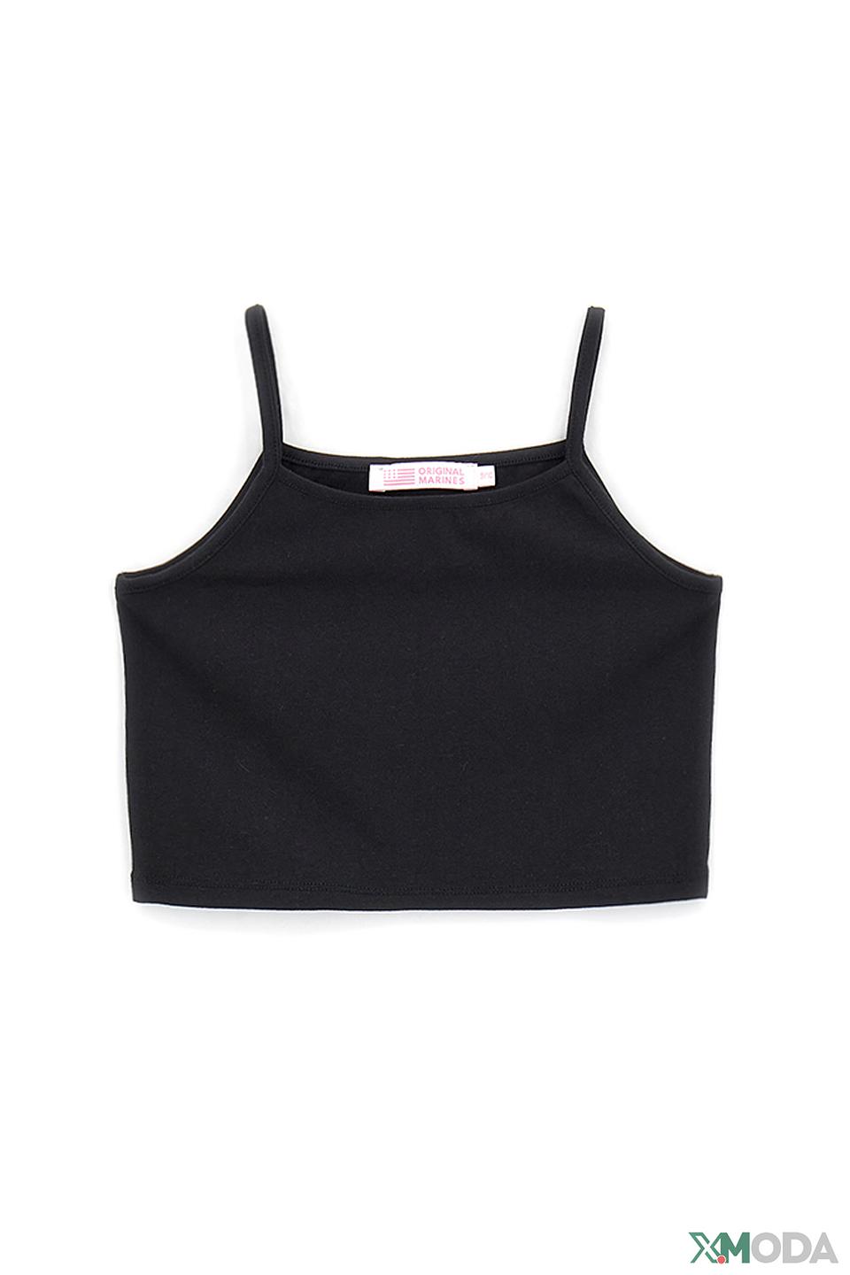 Блуза Original Marines чёрная с кружевом